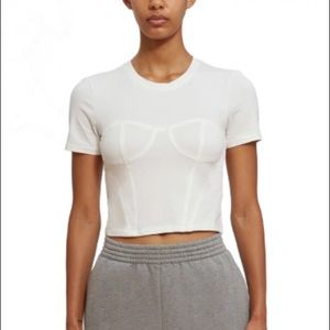 CALLIPYGIAN bustier T-shirt